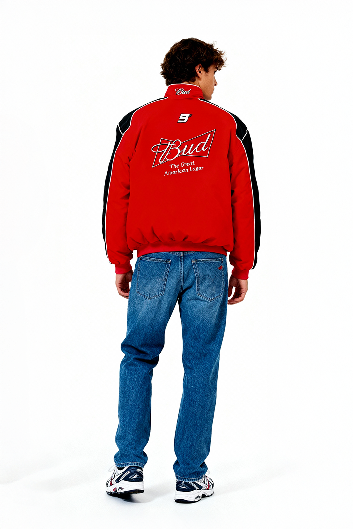 B Racing Vintage Jacket - Red Edition