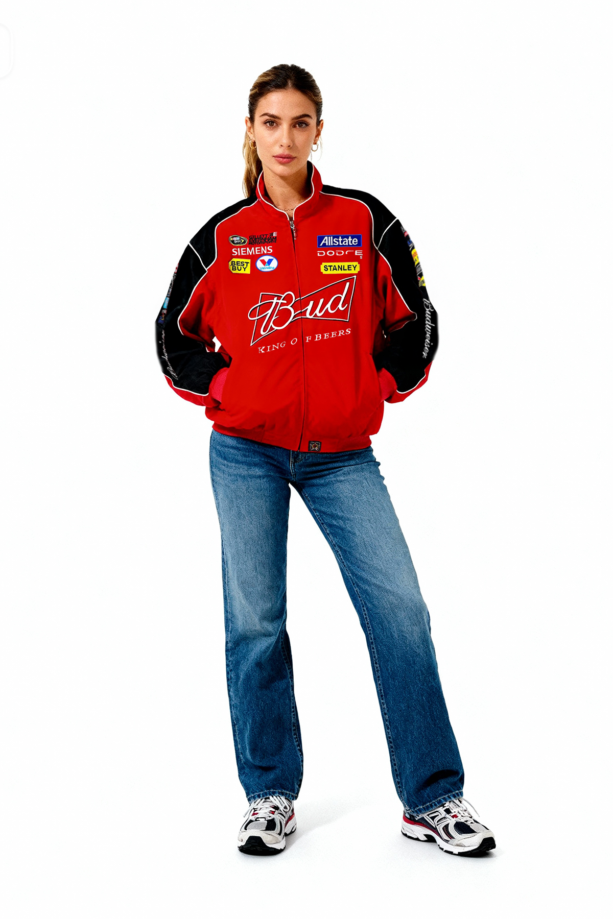 B Racing Vintage Jacket - Red Edition