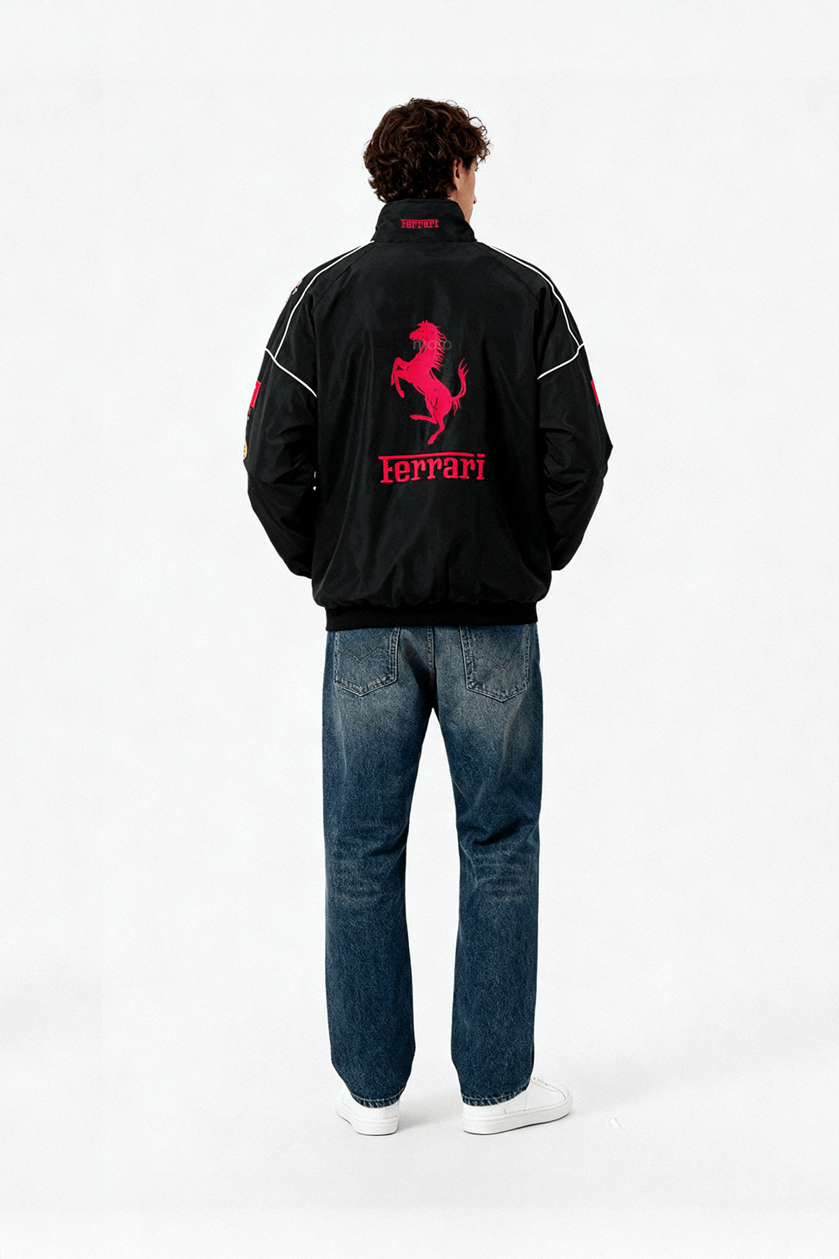 FR F1 Vintage Racing Jacket - Black Edition
