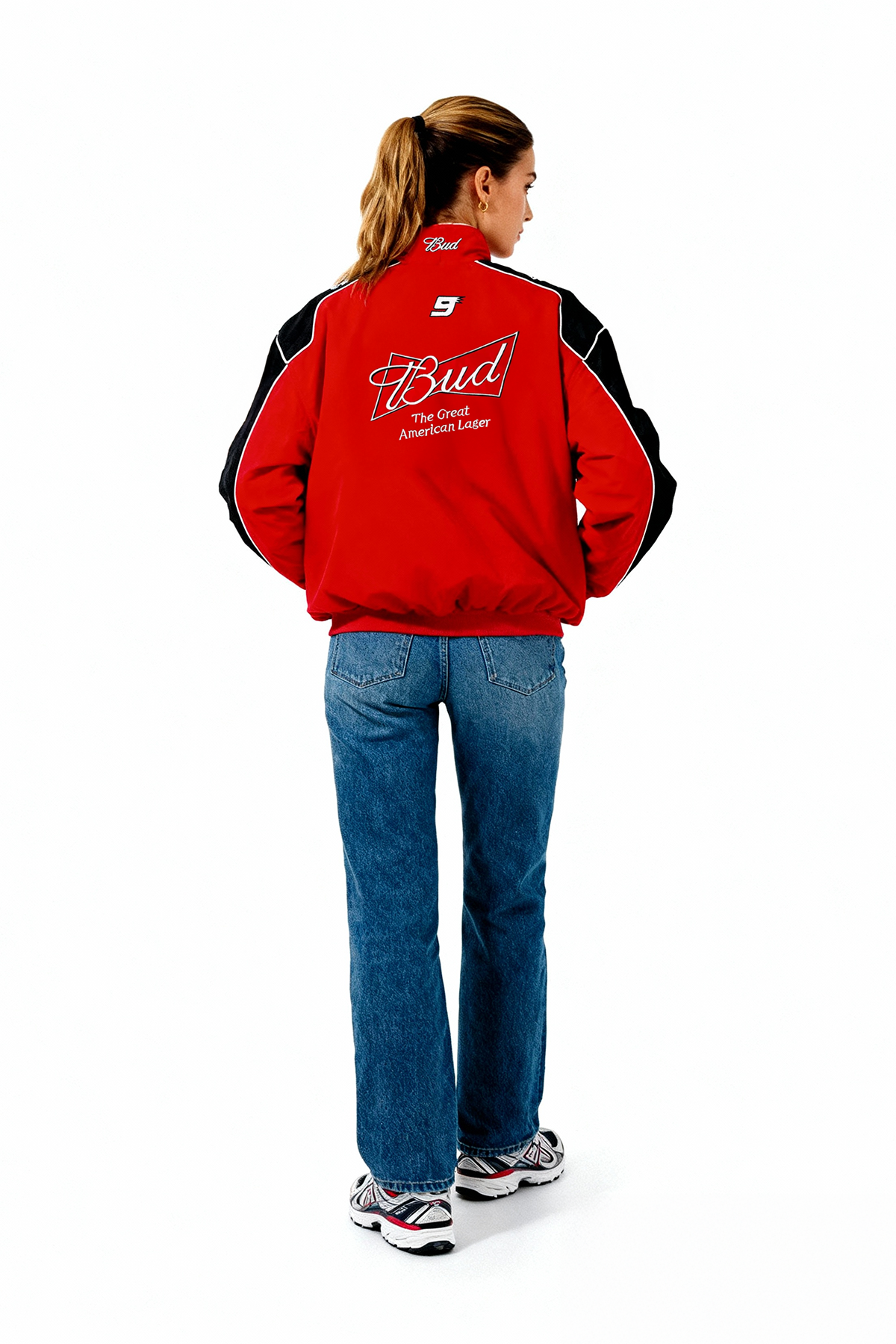 B Racing Vintage Jacket - Red Edition